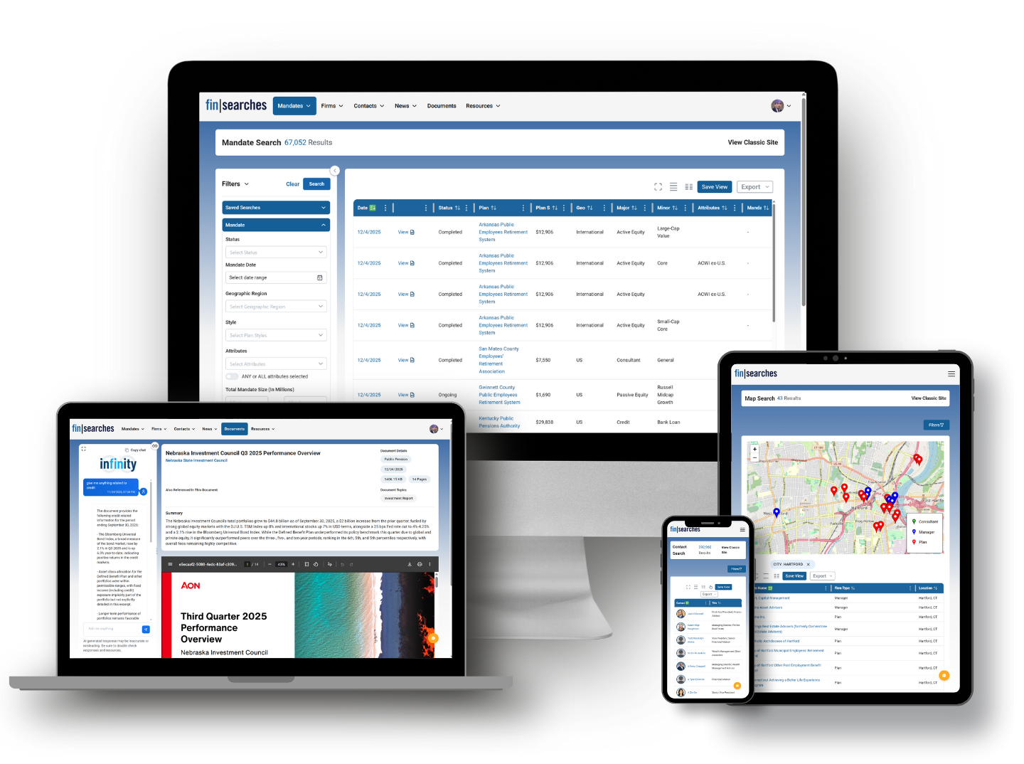 Fin Base Database FIN Searches | Institutional Investor Database